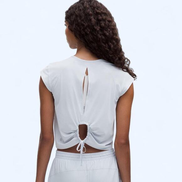 Lululemon Cinch-Back Short Sleeve Shirt – Starch Blue - Picture 3 of 6